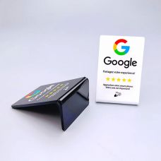 PVC NFC Google Review Standup Sign