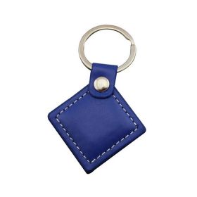 Durable Waterproof Customize Logo Genuine Leather RFID Key Fob