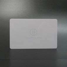 PVC Plastic Gold Brush Card Silver Brush Card
